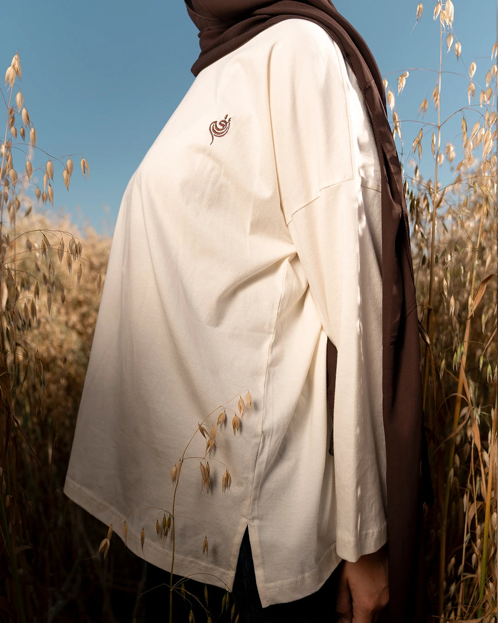 Soft Oversized Tee - Off White