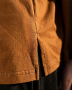 Soft Oversized Tee - Brown